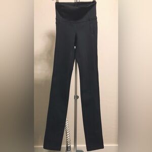 ATHLETA XXS Grey High-Waisted Long Straight Leggings